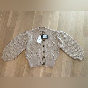 Who What Wear Sweater Oatmeal Heather Size Medium